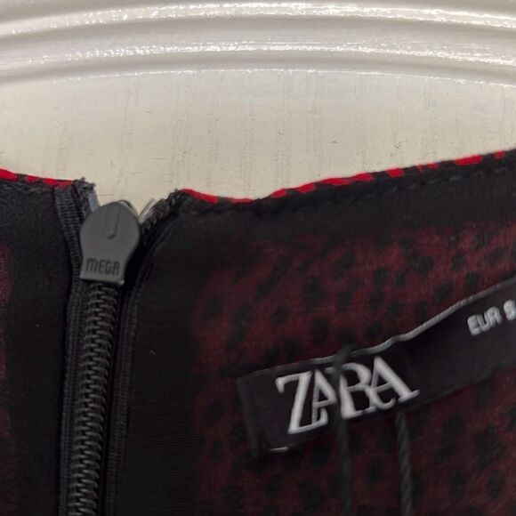 Zara long sleeves mini dress S - Picture 5 of 6